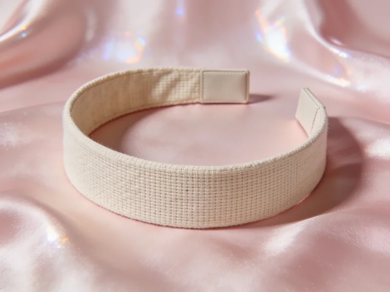 Waffle Wrap Headband — Oat